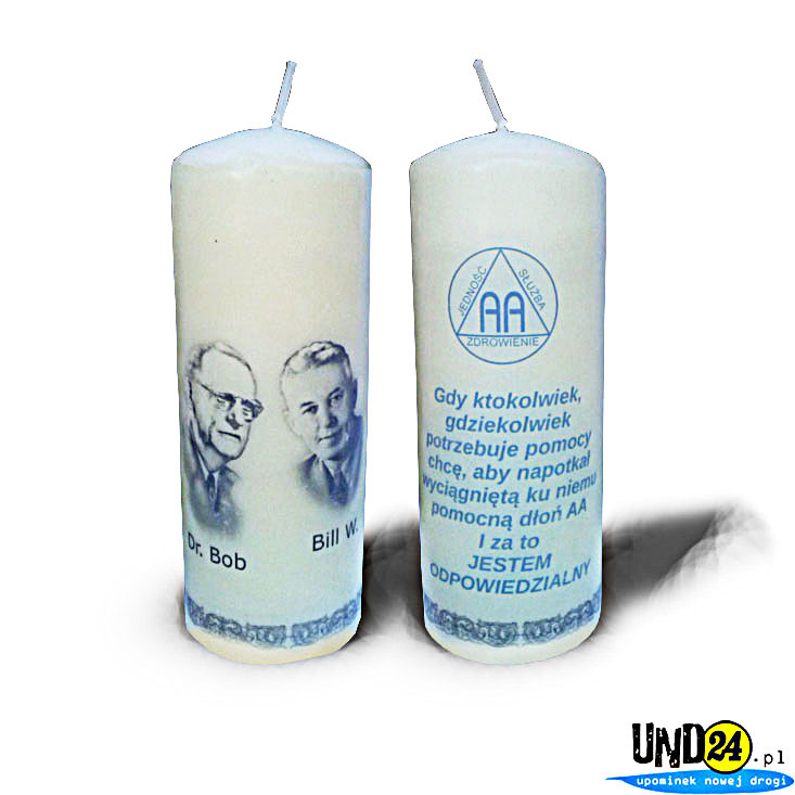 Świeca na stół Mityngowy AA