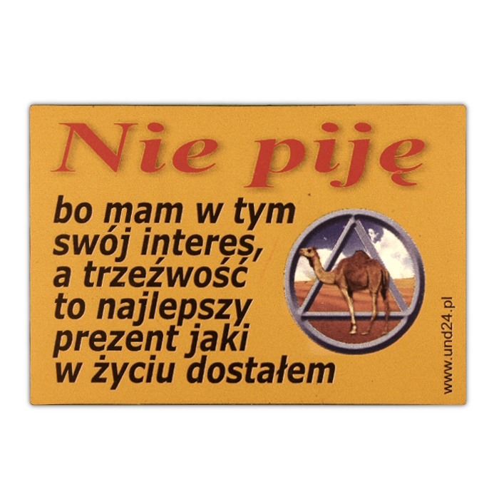 Magnes - Nie piję...