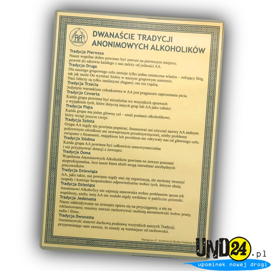 Dwanaście Kroków i Dwanaście Tradycji