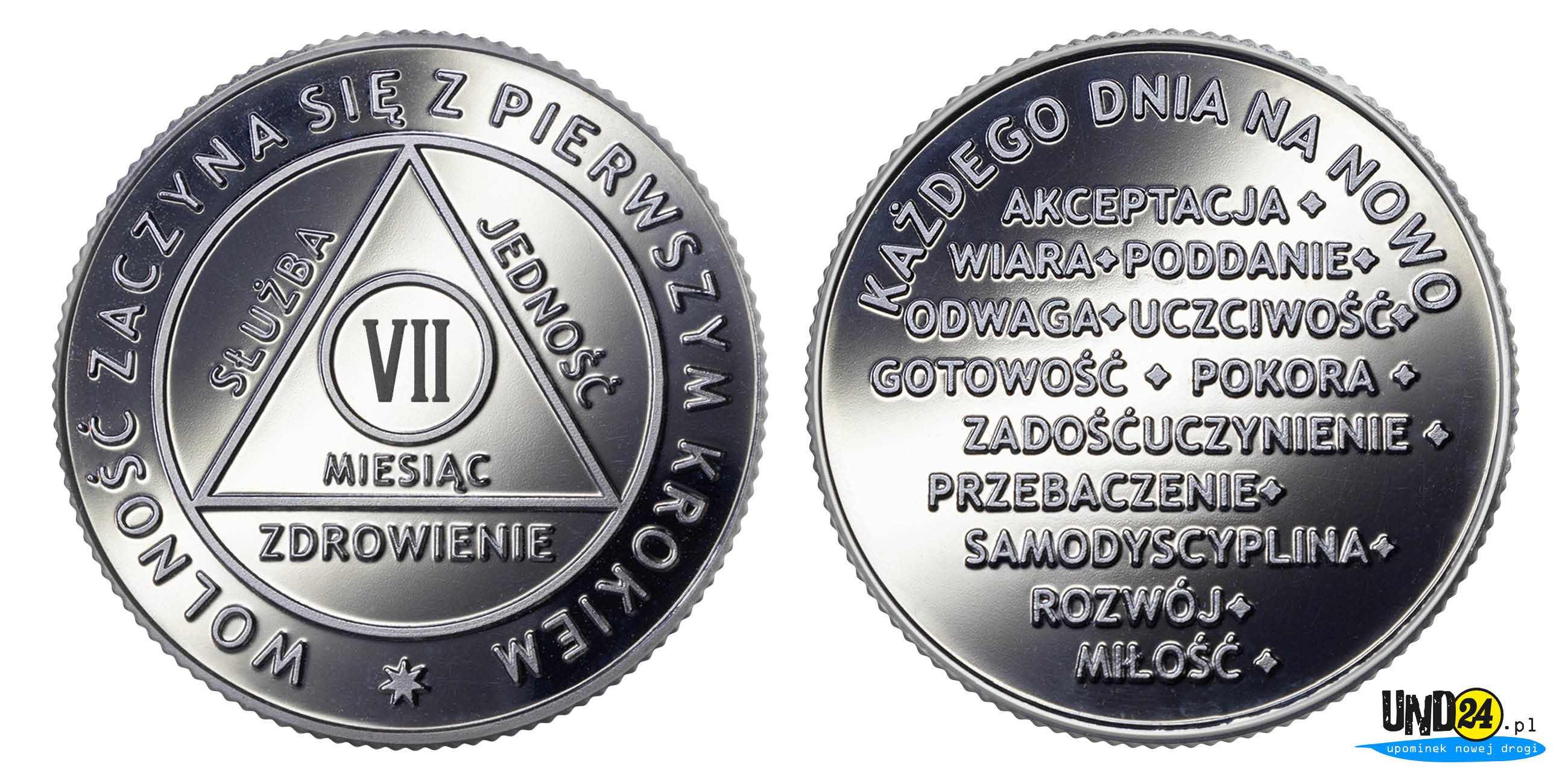 Medal 7. Miesiąc trzeźwości w Amerykańskim Stylu